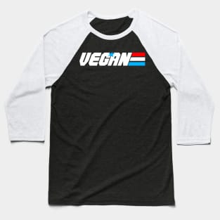 Vegan Warrior Baseball T-Shirt